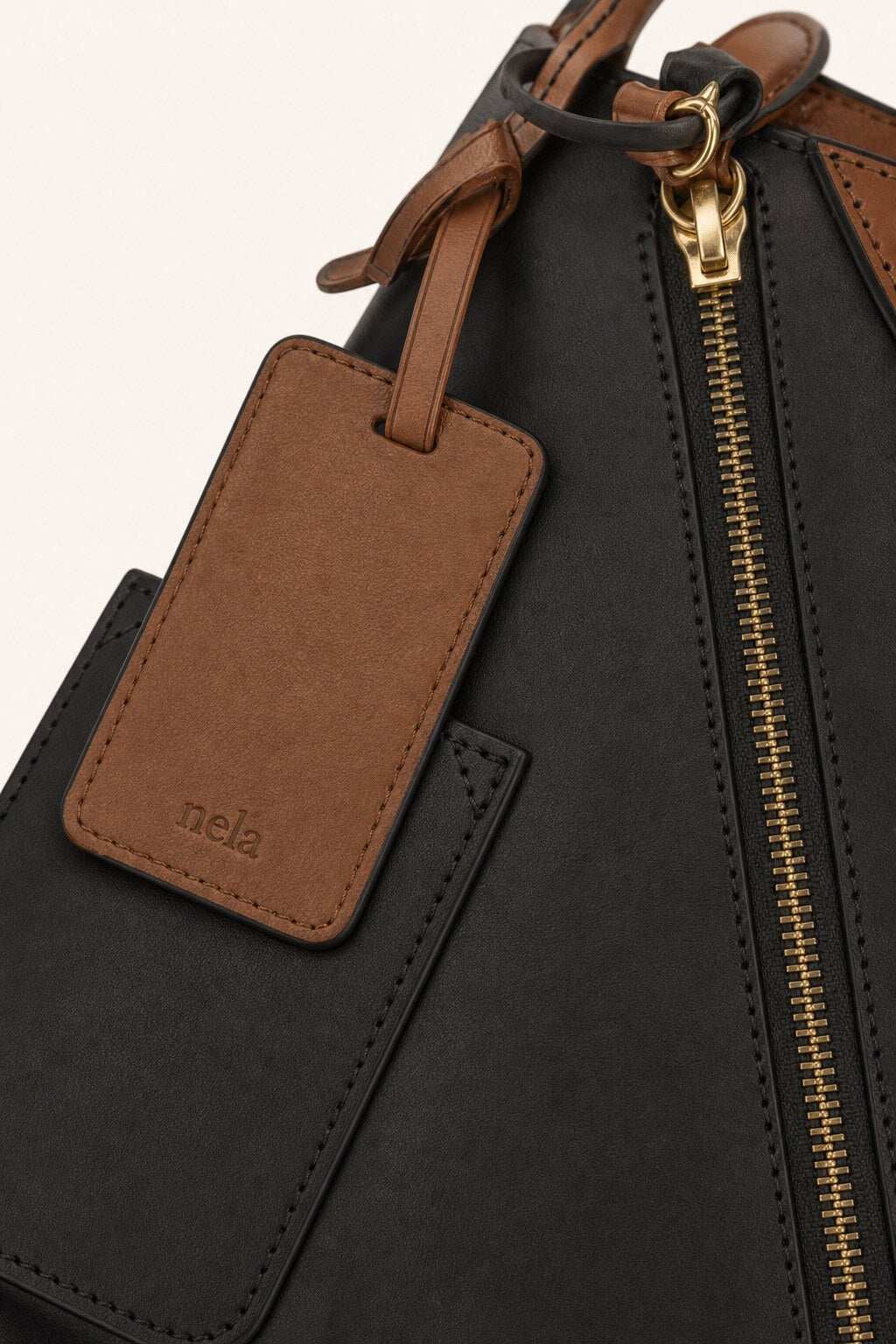 Agatha detail in Midnight Black