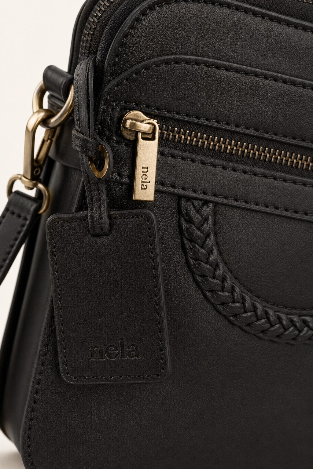 Ceila detail in Midnight Black