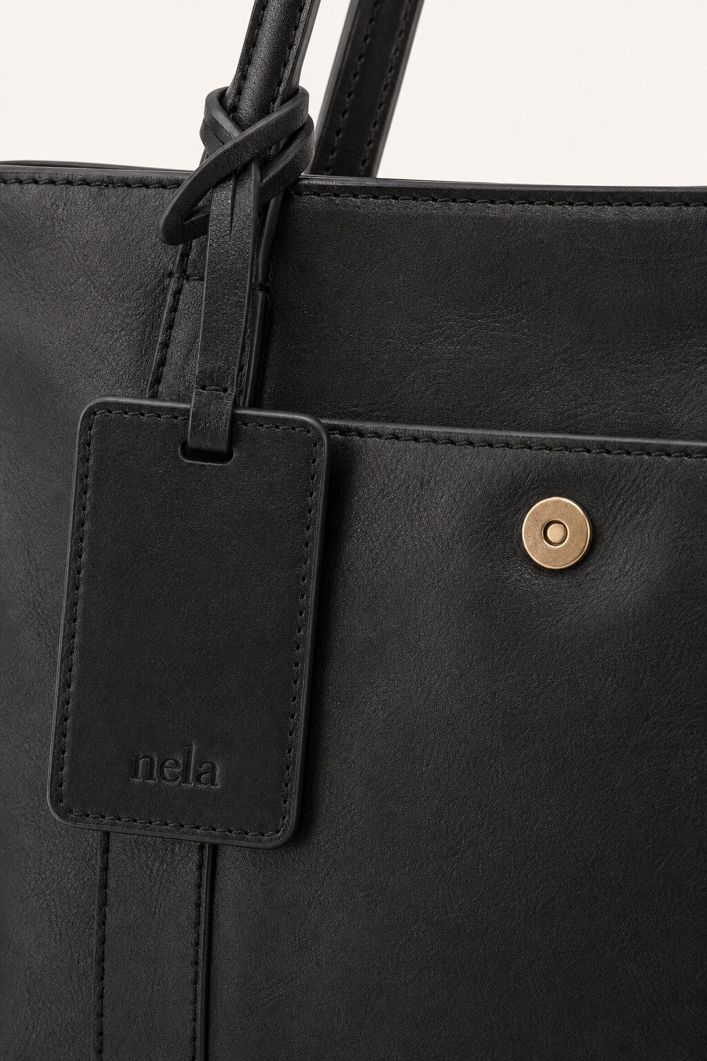 Clara detail in Midnight Black