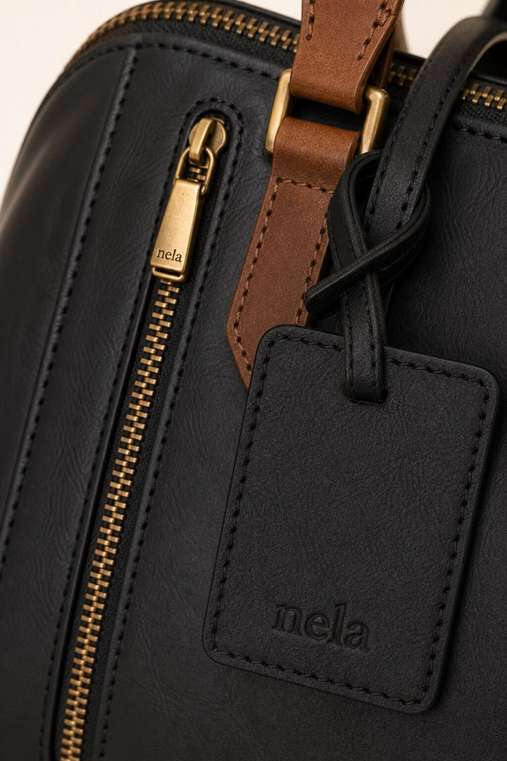 Helena detail in Midnight Black