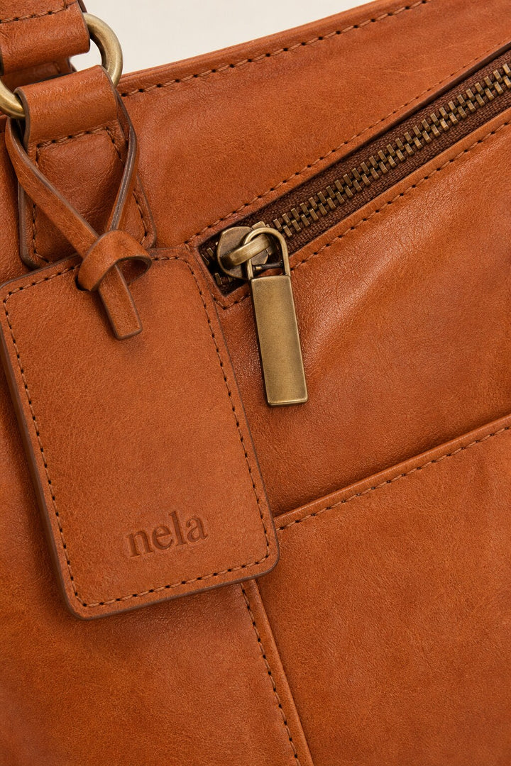 Lucille detail in Warm Caramel